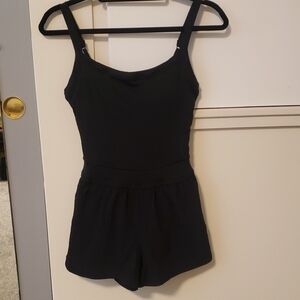 Gilly Hicks Black Athletic Romper - XS